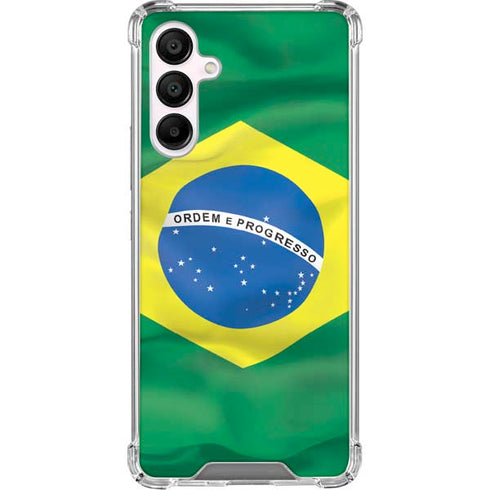 Brazil Flag Galaxy A16 5G Clear Case